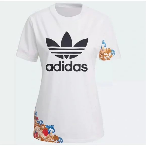 New ADIDAS HER Studio London T-Shirt Top Size Small Hard to Find Discontinued - Picture 2 of 12